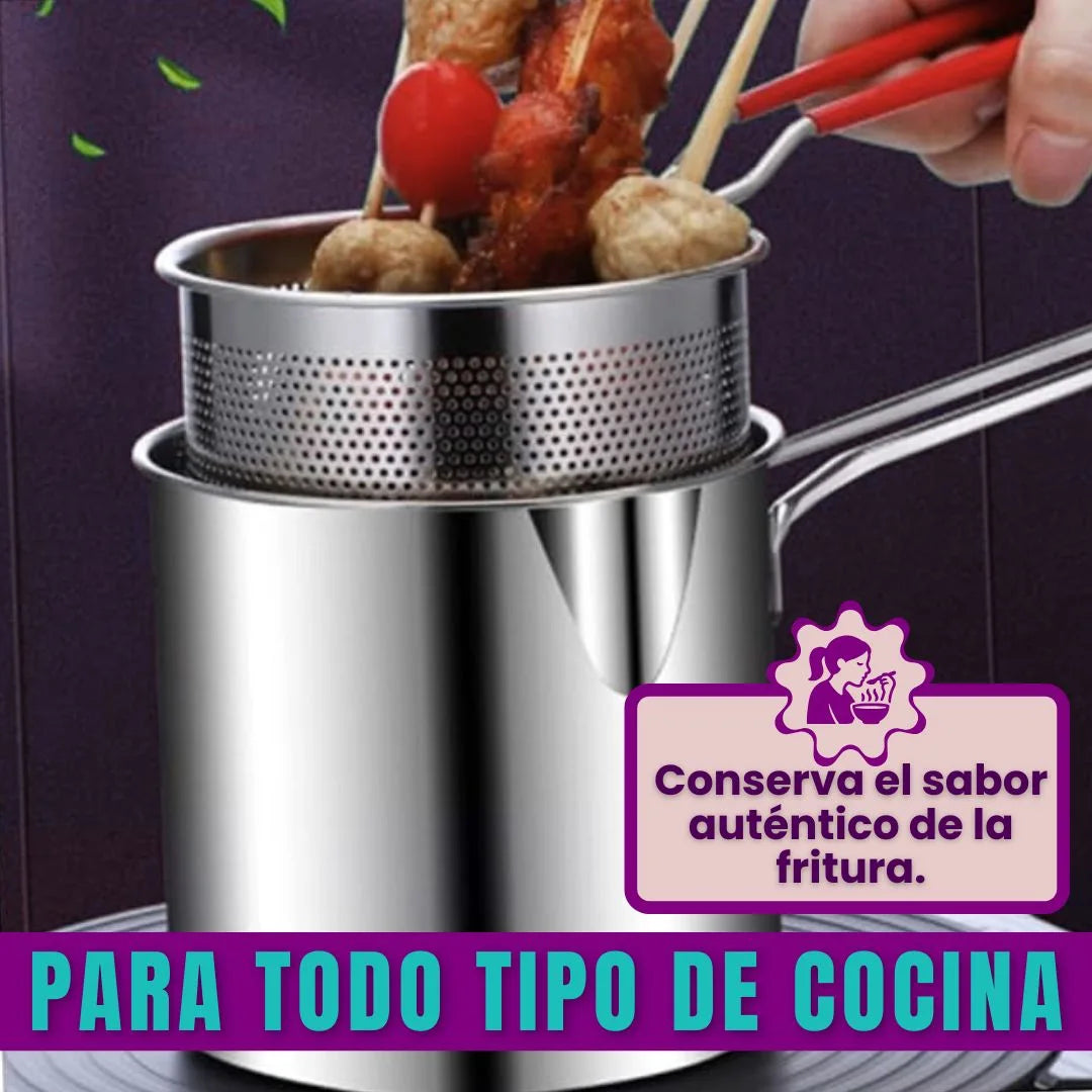𝐎𝐋𝐋𝐀 𝐅𝐑𝐄𝐈𝐃𝐎𝐑𝐀 𝐂𝐎𝐍 𝐅𝐈𝐋𝐓𝐑𝐎 𝐃𝐄 𝐀𝐂𝐄𝐈𝐓𝐄 𝐘 𝐓𝐀𝐏𝐀